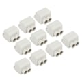 Pikkukuva 8 / 8: 10 kpl 60A 400V pikaliitinkaapelin liitin Yksi in kaksi ulos Sähköjohdotus Inline liitoslohkot 0,5–6 mm² johdoille