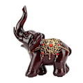 Miniatyrbilde 1 av 8: Harpiks Elefant Ornament Skrivebord Elefant Statue til Husholdning Kontor Skap Dekorasjon