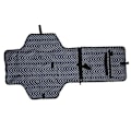 Miniatyrbild 3 av 8: Bärbar skötbäddsmatta Lättvikt Stor yta Återanvändbar Fällbar Nylon Skötbädd för utomhusbruk
