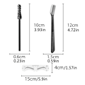 Miniatyrbillede 2 af 8: One Step Eyebrow Stamp Shaping Kit Eyebrow Powder Stamp Makeup Langvarig Buildable Eyebrow Makeup