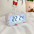Miniatyrbilde 5 av 5: LED Digital Smartklokke med Vekkerklokke, Dato- og Temperaturvisning, 12/24-timersbryter