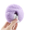 Miniatyrbillede 8 af 8: Blødt mohair strikkeuldsgarn DIY sjal tørklæde Hækletrådsartikler (lilla)
