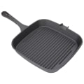 Miniatyrbillede 4 af 8: Grillpande Nonstick Design Varmebestandigt håndtag Hurtig varmeledning Strygesteak stegepande til hjemmekøkken 22 cm
