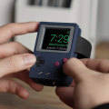 Miniatyrbillede 2 af 5: Ur Oplader Dock Silikone USB Retro Style Ur Opladnings Holder Station til iWatch 3/4/5/6 Blå