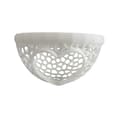 Floating Betta Hammock 3D Printed Shrimp Cave Fish Hideout Aquarium Hammock Betta Feeder Resting Spot for Shrimp Small Fish Corydoras Nano Aquariums White White L
