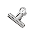 Pikkukuva 1 / 5: Metallipidikkeet, 50 kpl metallisia saranapidikkeitä, 22 mm paperiliitin, hopeiset bulldog-kansiopidikkeet valokuville, toimistotarvikkeet (hopea)