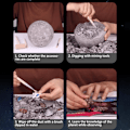 Miniatyrbilde 6 av 8: Sol System Tone Dig Kit Jord Måne Planet Utforskende Leker Pedagogisk Vitenskap Kit Leker Gaver Til Barn Gutter Jenter