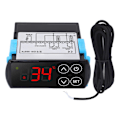 Miniatyrbillede 1 af 8: Touch Screen Termostat Digitalt Display Køling Opvarmning PID Temperaturregulator Regulator AC220V
