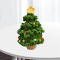 Miniatyrbild 2 av 8: Julgransvirkningskit för nybörjare Allt i ett Söt julgran Stickad Diy-kit Typ 3