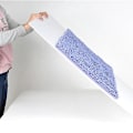 Pikkukuva 3 / 4: Erityisen Imuva Violetti Kylpymatto - 50 x 80cm, Liukumaton Mikrokuitu Matto Kylpyyn, Suihkuun ja Kylpyhuoneeseen, Konepesu