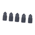 Miniatyrbillede 2 af 8: 5 stk. Hærdet stål dyse High Speed printhoved support 1,75 mm filament til Bambu Lab X1 eller P1P 3D printer Hot End 0,4 mm