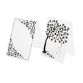 Miniatyrbilde 3 av 8: 2 stk. Embossing-mapper i plastmateriale Dekorative teksturer DIY-fremstilling Embossed Designs-maler til scrapbooking