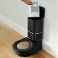 Miniatyrbillede 5 af 5: 8 stk. Engangsposer Erstatningsstøvposer til i7+i3 E5 E6 S9 Robotstøvsuger Selvrengørende Base, Tilbehørssæt til snavsbortskaffelsesposer 16X13,5X13cm