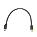 Miniatyrbilde 8 av 8: DP hann til DP hann støtter 8K ved 60HZ 4K ved 144HZ 2K ved 165Hz DP1.4 kabel 30cm Mini DP kabel for datamaskin DVD TV