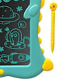 Pikkukuva 7 / 8: LCD-piirtotaulu, söpö dinosaurusmuoto, pyyhittävä, uudelleenkäytettävä, opetuskäyttöön tarkoitettu värikäs näyttö, piirustus- ja oppimistaulu lapsille