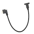 Miniatyrbilde 8 av 8: Type C til Type C-kabel 10 Gbps 5A 4k gullbelagt standard 16+1 kjerner 0,3 meter hann til hann USB3.1-kabel