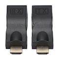 Miniatyrbild 2 av 8: Signal Adapter Svart RJ45 till HighDefinition Multimedia Interface Överföringsförlängare