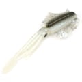Miniatyrbild 1 av 8: Luminous UV Squid Fiske Lure Octopus Mjuk Bete Fiske Lure Silikon Wobbler Bete TackleFluorescent Blå