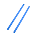 Miniatyrbilde 5 av 8: Rib Bones Rails Slitestødig Slitesterk Fleksibel Blank Utseende Longboard Rails Ribs BonesBlue
