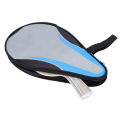 Miniatyrbillede 5 af 8: Bordtennisketchere Bat Bag Oxford Ping Pong Case Vandtæt Støvtæt Fuld beskyttelse Blå