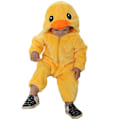 Pikkukuva 3 / 5: Toddler Dinosaur -hupparipuku lapsille | Halloween eläinpuku (12-18 kuukautta) - Keltainen