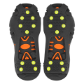 Miniatyrbillede 3 af 8: 1 par Universal 10 tænder Anti Slip Ice Cleat Sko Greb Spikes Klamper Crampons til Vandring KlatringL:39-42