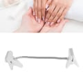 Miniatyrbild 8 av 8: Nail Art Hand Model Holdare Flexibel Nail Practice Hand Fixing Clamp Clip Manikyrverktyg