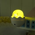 Miniatyrbillede 2 af 4: Genopladelig Silikon Natlampe til Børn Berøringsstyret LED Lampe Perfekt Gave til Piger og Drenge
