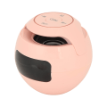 Pikkukuva 4 / 8: Bluetooth herätyskellokaiutin Värikäs Mini kannettava kotitalouksien langaton FM-radio ääni-ilmoituksilla Pinkki