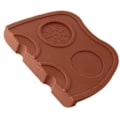 Miniatyrbillede 1 af 5: Kaffe jam pad silikone jam pad multifunktionel skridsikker slidstærk fortykkende brun pulver