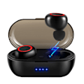 Pikkukuva 4 / 8: TWS Mini Bluetooth Langattomat Kuulokkeet Magneettinen Lataus Binaural Puhelu UrheilukuulokkeetMusta