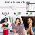 Miniatyrbillede 3 af 5: 4-i-1 Dual Plug Lightning til 3,5 mm Earphone Adapter til iPhone 14/13/12/11/X/8/7