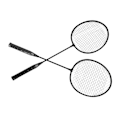 Pikkukuva 6 / 8: Badminton-maila, jaettu rautaseosmaila, amatöörien perusvalmennus, kaksoisbadminton-maila