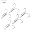 Miniatyrbilde 4 av 8: Fiskekrok skjerpet pigghå høy styrke metall diskant kroker fiskekrok (20stk*6#)