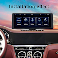 Miniatyrbild 5 av 5: Bil 10,26 tums Bluetooth-skärm GPS-navigationsdisplay Auto MP5-spelare