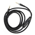 Miniatyrbilde 1 av 8: Hodetelefonkabel 3,5 mm hann til hann lydkabel med volumkontroll for HyperX Cloud