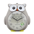 Miniatyrbillede 1 af 7: Sød ugleformet lydløs nattelys vækkeur seng soveværelse snooze funktion stilhed ur til børn
