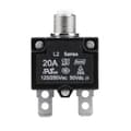 20A 125/250V Återställ Termisk Strömbrytare Överströmsöverbelastningsskydd för Generator