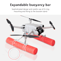 Pikkukuva 5 / 8: Vedenkestävä DJI Mini 3 Pro -laskeutumisjalkojen kelluvuustikkujen koulutuspaketti, drone-lisävarusteet, laskeutumisliukukellukesarja