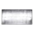 Vikbar Utomhus Camping Sovmadrass Fuktsäker Aluminiumfolie EVA-matta (1 x 2 m)