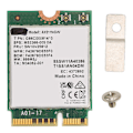 Miniatyrbilde 1 av 8: M.2 Nettverkskort AX211NGW M.2 KEY E CNVio 2 Triple Frequency 802.11ac BT5.2 Wireless WiFi Adapter Card for Win 10