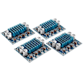 Miniatyrbillede 1 af 5: 4 stk. 30W+30W 2.0 Kanal Digital Stereo Audio Effektforstærkerkort