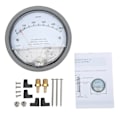 Miniatyrbild 1 av 8: Differenstrycksmätare Urtavla Hög Noggrannhet 1/8in NPT Aluminium för Elektronik