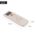 Miniatyrbillede 4 af 8: Fjernbetjening til Samsung DB93-11489L DB63-02827A DB93-11115U DB93-11115K KT3X00 Aircondition