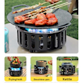 Pikkukuva 3 / 5: Leirintäpiknik BBQ-poltin Tuulenpitävät elektronisella sytytyksellä varustetut liedet, 21000W