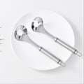 Miniatyrbillede 4 af 8: Husholdning 304 Rustfrit Stål Non-Stick Kødboller Maker Ske Manuel Kødboller Clip Køkkenredskab