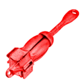 Pikkukuva 8 / 8: Taitettava Anchor Grapnel 4 Flukes 1,5 kg hiiliteräsveneen lisävaruste Kayak CanoeRedille (hiiliteräs)