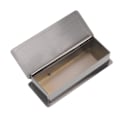 Miniatyrbilde 7 av 8: Tannpirkholder i rustfritt stål, rektangulær tannpirkholder med lokk for hjem, bar, hotell, restaurant, sølv