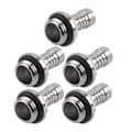 Miniatyrbillede 8 af 8: 6 STK PC Vandkøling TwoTouch Fitting G1/4 gevind Modhagestik til rør 9,2 mm