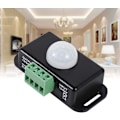 Miniatyrbillede 4 af 5: LED Bevægelsessensor Switch, DC 12V/24V Kropssikkerhed PIR Infrarød Bevægelsesdetektor Switch til LED Strip Lys